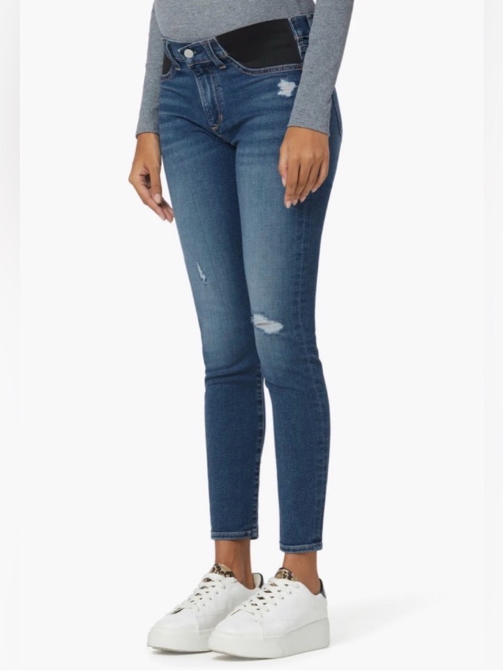 Joe's Jeans The Icon Maternity Mid Rise Skinny Ankle Jean Women's Size 26